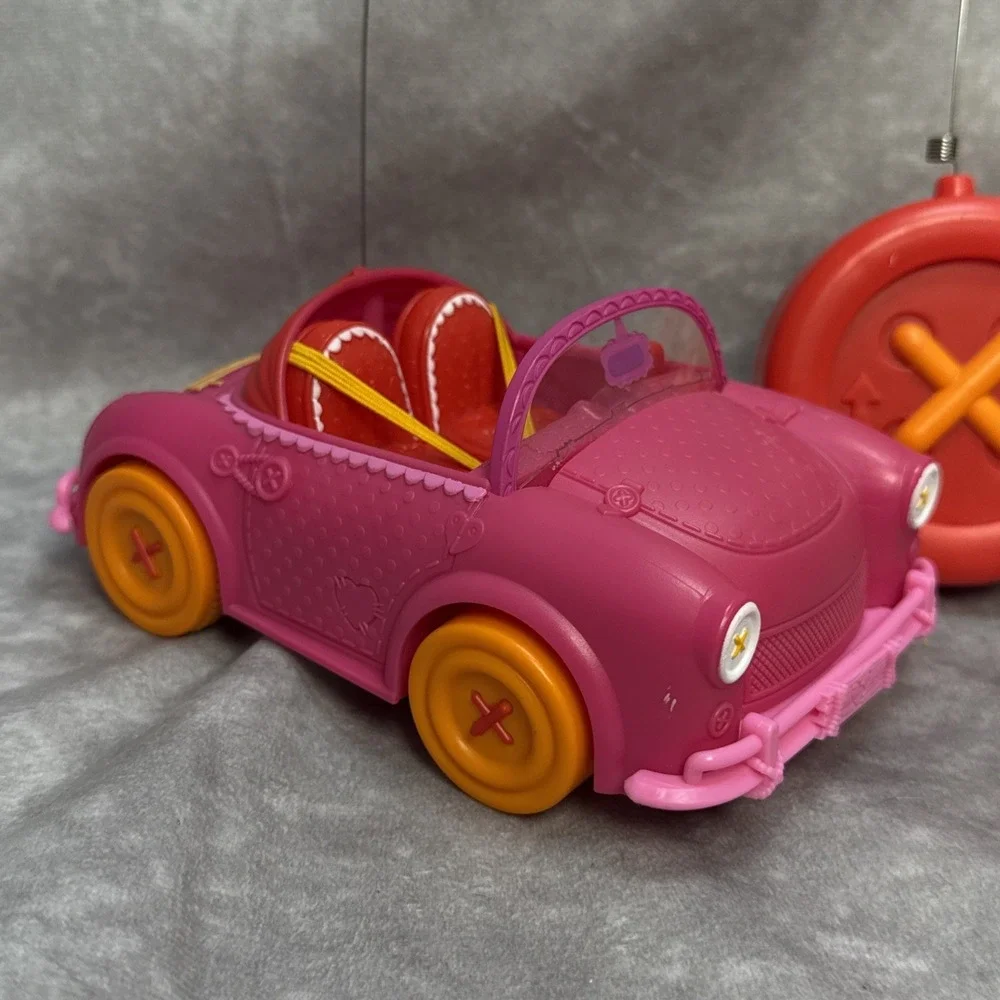 Lalaloopsy Rc Cruiser Red Pink Orange Remote Control Car Doll Vehicle 2011 Works